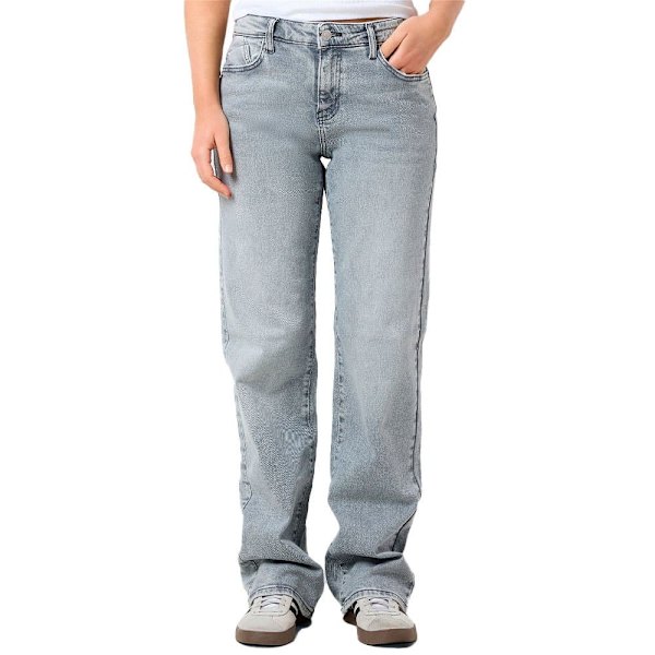 Noisy May Yolanda Wide Fit Az277lg Jeans Grå 32 / 30 Kvinna