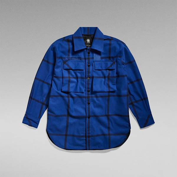 G-star Päällyspaita D23554-d402 Regular Fit Sininen XS Nainen