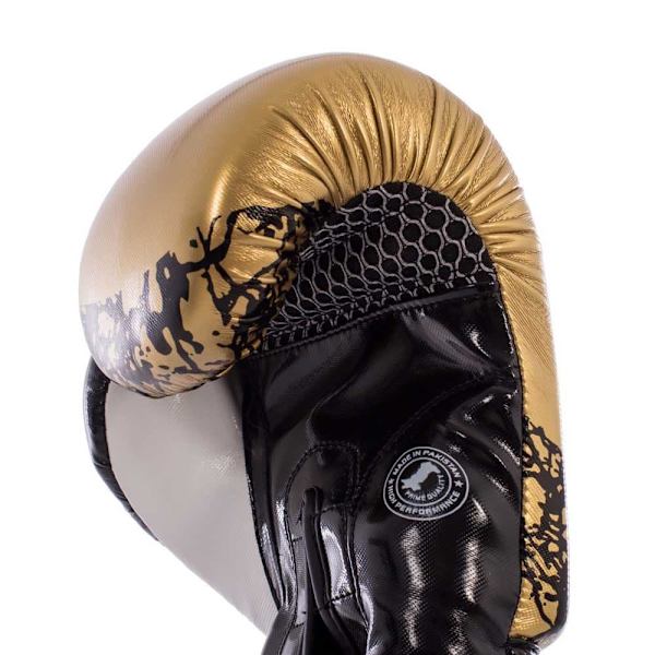 Fullboxing Keinonahkaiset Nyrkkeilyhanskat Brooklyn Kultainen 10 oz