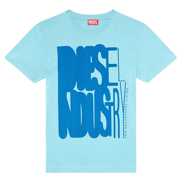 Diesel Kortärmad T-shirt Diegor K66 Blå M Man