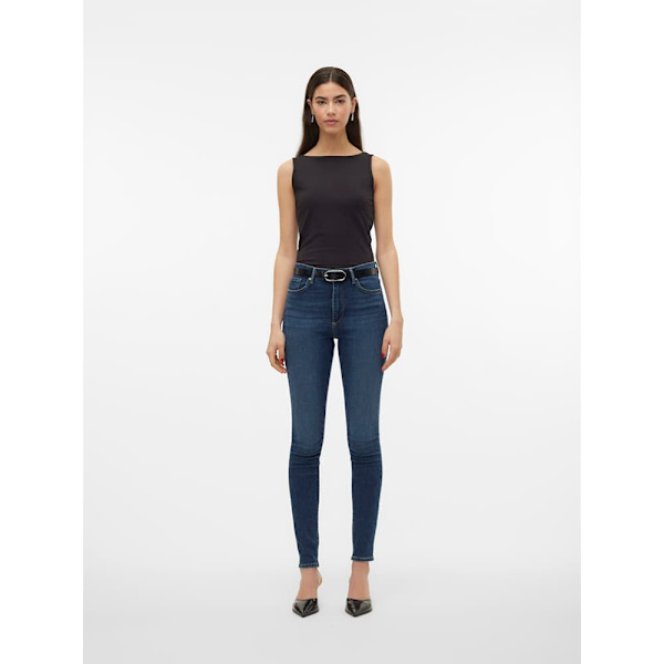 Vero Moda Sophia Skinny Ri390 Højtaljede Jeans Blå S / 30 Kvinde