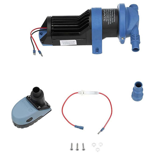 Whale Jätevesipumppu Gulper 320 Premium Sininen