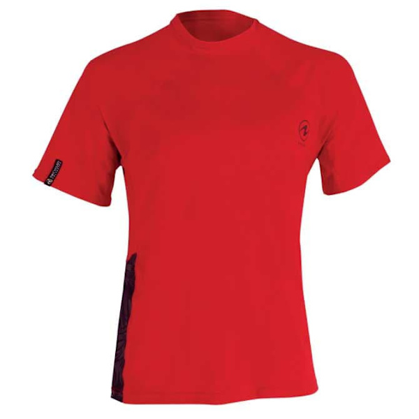 Aqualung Lyhythihainen T-paita Rash Guard Xscape Punainen XL