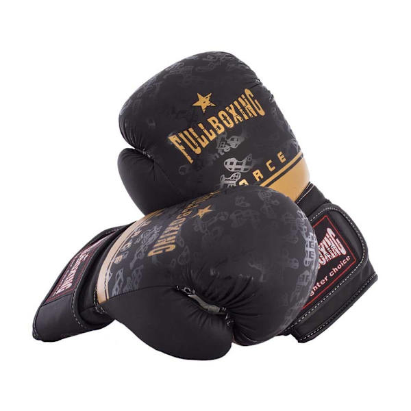 Fullboxing Boksehandsker I Kunstlæder Force Sort 12 oz