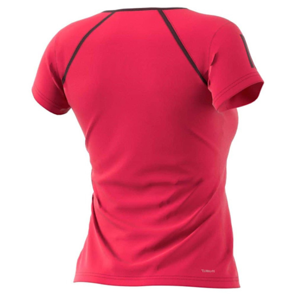 Adidas Kort Ärm T-shirt Club Rosa 2XS Kvinna