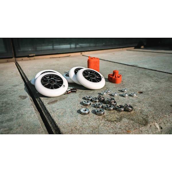 Undercover Wheels Skridskor Hjul Team 86a 4 Enheter Durchsichtig 100 mm