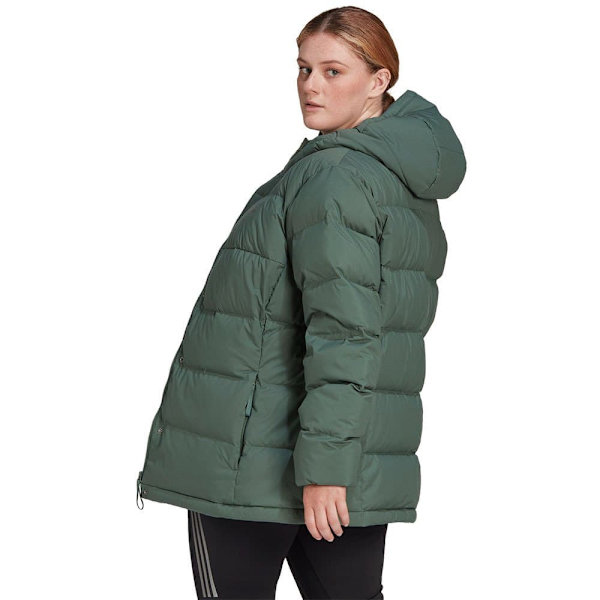 Adidas Sportswear Jacka Hel H J In Grönt 1X Kvinna
