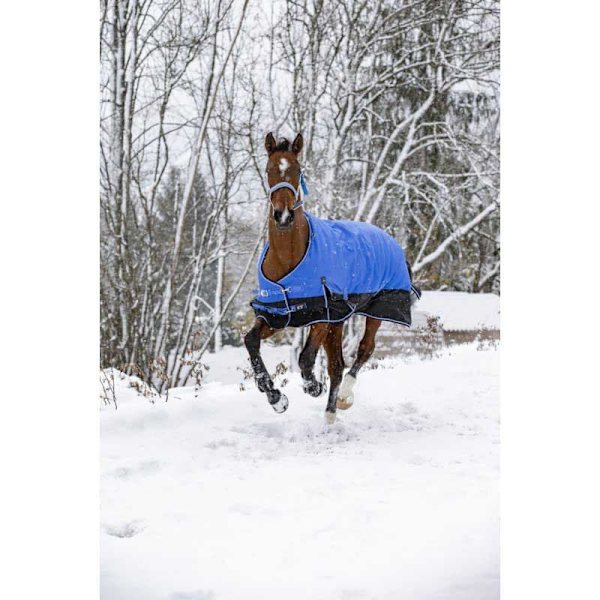 Equitheme Valdeltagande Matta Tyrex 1200 D Aisance Polyfil 150g Blå 175-125 cm