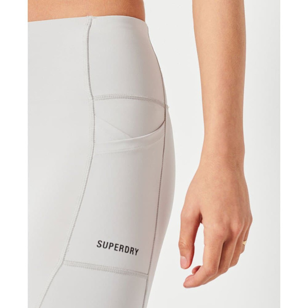 Superdry Run 7/8 Tight Grå L Kvinde