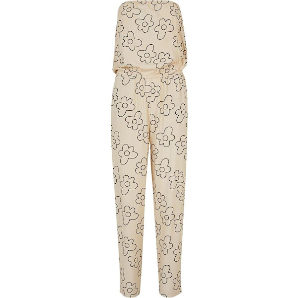 Urban Classics Viscose Heldragt Beige 5XL Kvinde