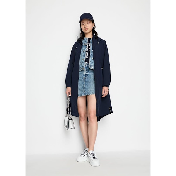 Armani Exchange Parka 3dyl08_ynyfz Blå M Kvinde