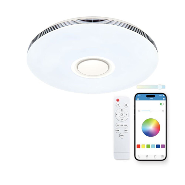 Ksix Spotlight Loft Aura Rgbic 90w 49 Cm
