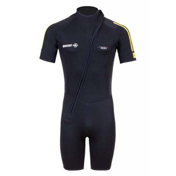 Beuchat 1dive Shorty Without Hood 3 Mm Sort L