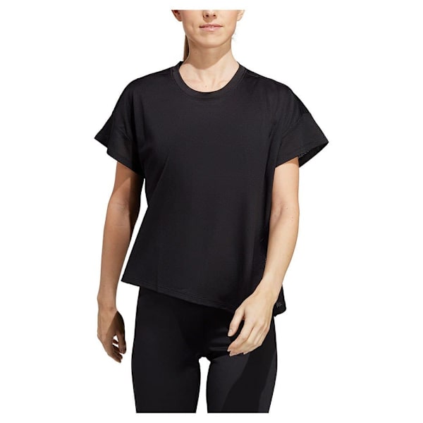 Adidas Kortärmad T-shirt Hiit Qb Svart XS Kvinna