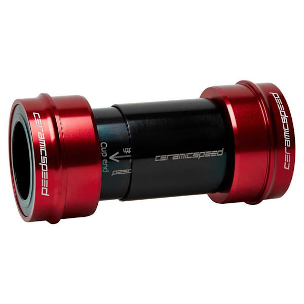 Ceramicspeed Bundbeslagsskåle Pf30 Sram Dub Rød,Sort 68 mm