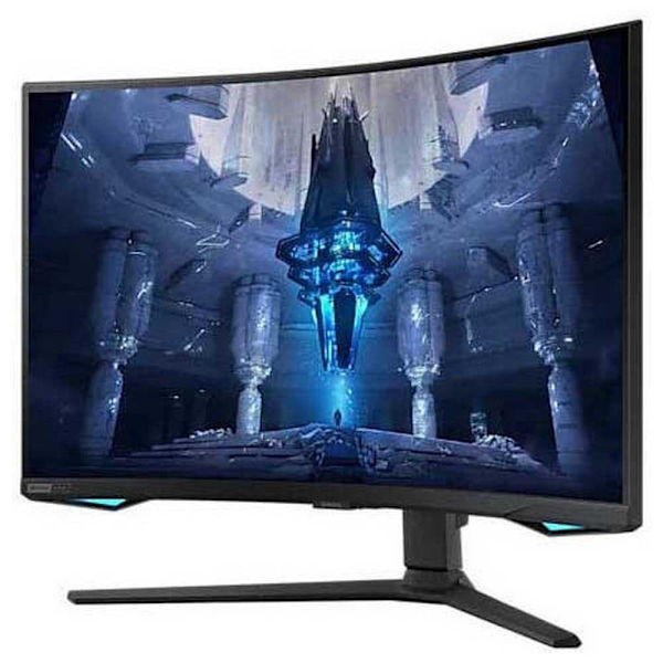 Samsung Böjd Spelmonitor Odyssey Neo G7 Ls32bg750nuxen 32´´ 4k Ips Led 165hz Blå One Size / EU Plug