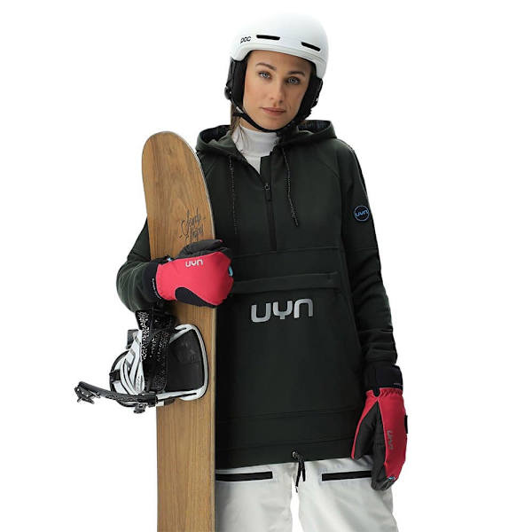 Uyn Jump 2nd Half Zip Hættetrøje Grøn XL Kvinde