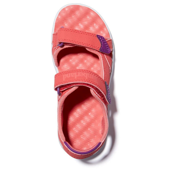 Timberland Perkins Row 2 Strap Ungdomssandaler Rød EU 33