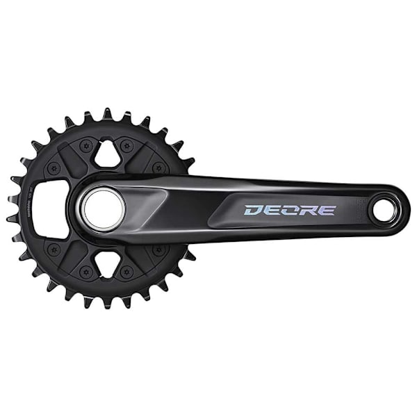 Shimano Vevparti Deore M6100 Svart 170 mm / 30t