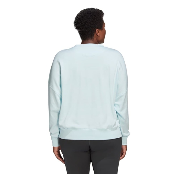 Adidas Sweatshirt Studio Lounge Loose Big Hvid 1X Kvinde