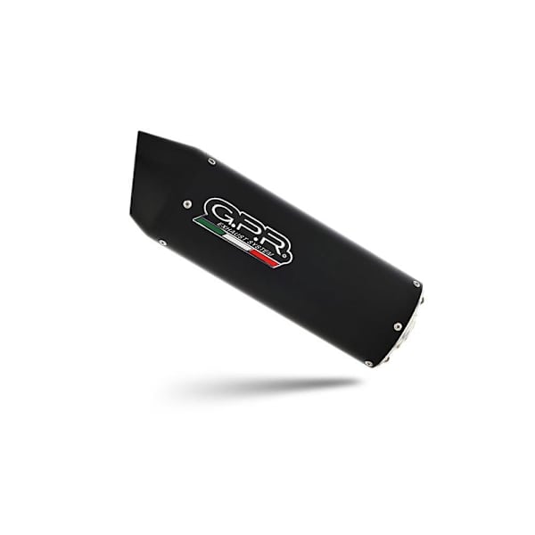 Gpr Exhaust Systems Furore Evo4 Nero Benelli Trk 702 X 2023-2024 E5 Oval Homologerad Slip On Ljuddämpare Silver Homologated
