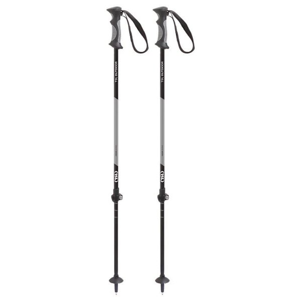 Tsl Outdoor Stavar Hiking Alu 2 Svart,Silver 83-135 cm