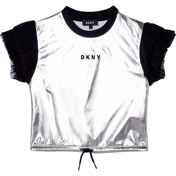 Dkny Lyhythihainen T-paita D35r74-016 Harmaa 8 Years