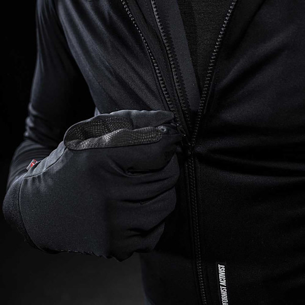 Gobik Pitkät Hanskat Primaloft Nuuk Musta 2XL Mies