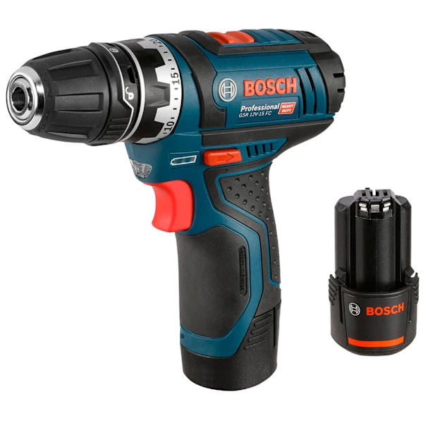 Bosch Professional Professionel Gsr 12v-15 Fc Blå,Sort