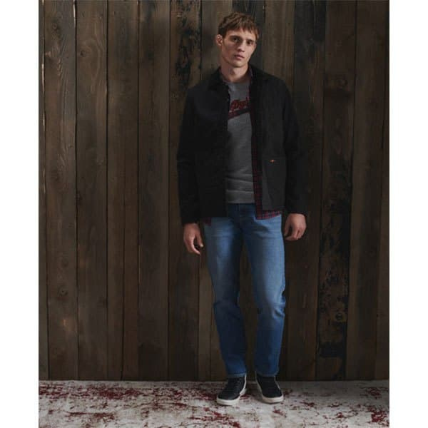 Superdry Överskjorta Utility Mix Svart L Man