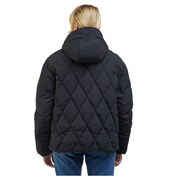 Lee Pufferjacka Short Puffer Grå XS Kvinna