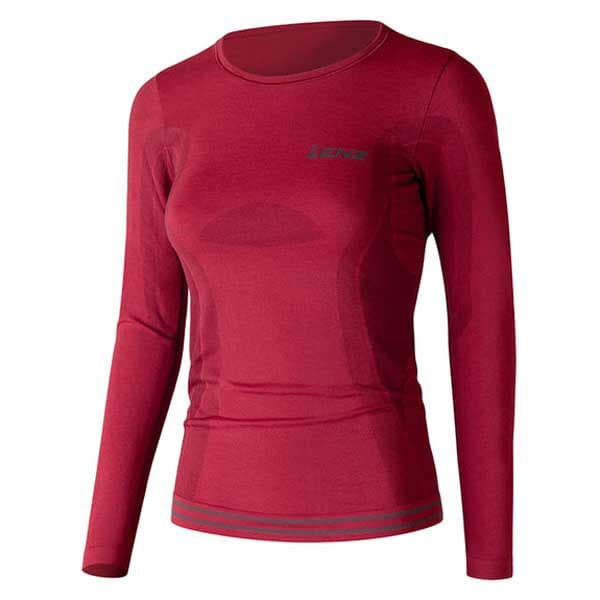 Lenz Merino 6.0 Långärmad Baslager Röd XS Kvinna