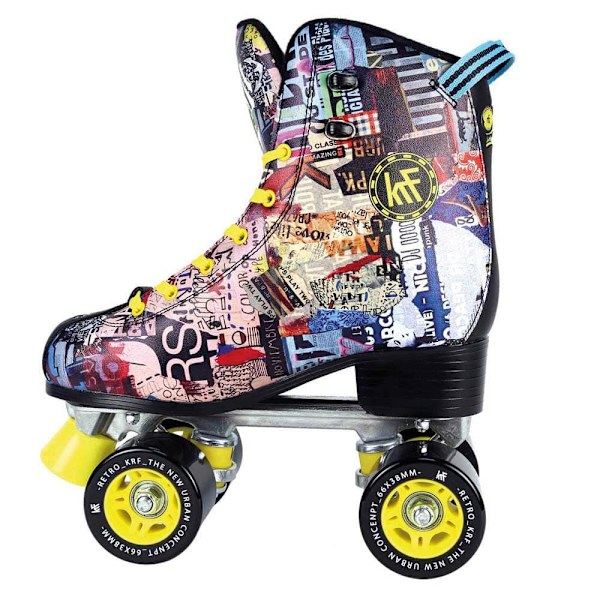 Krf Rullskridskor Retro Fashion Art Roller Flerfärgad EU 36