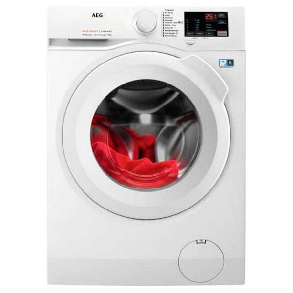 Aeg Frontlæssende Vaskemaskine L6fbi947p Hvid 9 kg / EU Plug