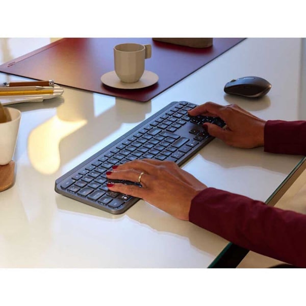Logitech Tastatur Mx Søvfarvet German QWERTZ