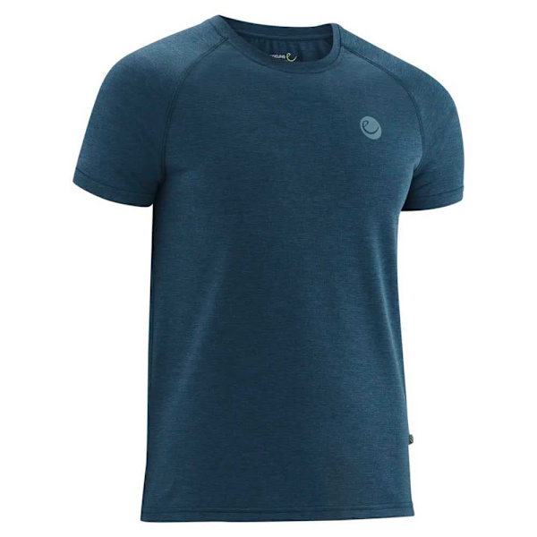 Edelrid Esperanza T-shirt Med Korta ärmar Blå L Man