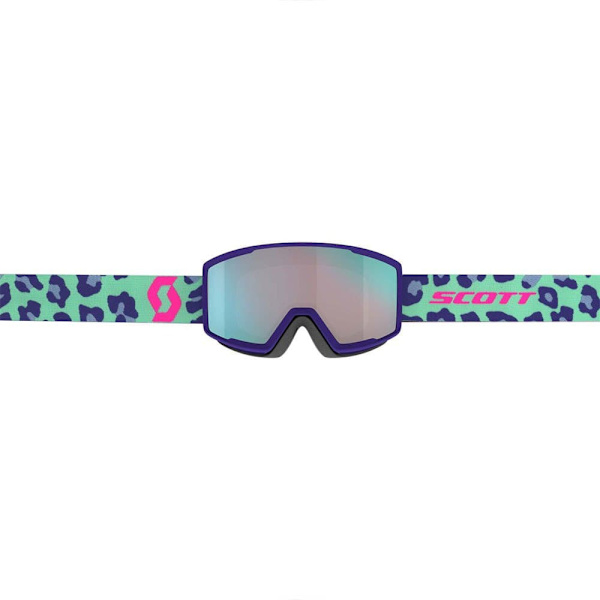 Scott Skidglasögon Factor Pro Grönt,Rosa Enhancer Aqua Chrome/CAT2