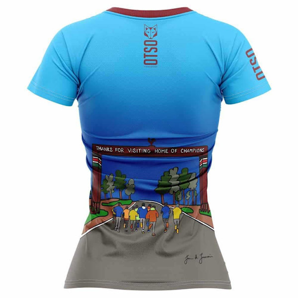 Otso Kortærmet T-shirt Iten  XS Kvinde