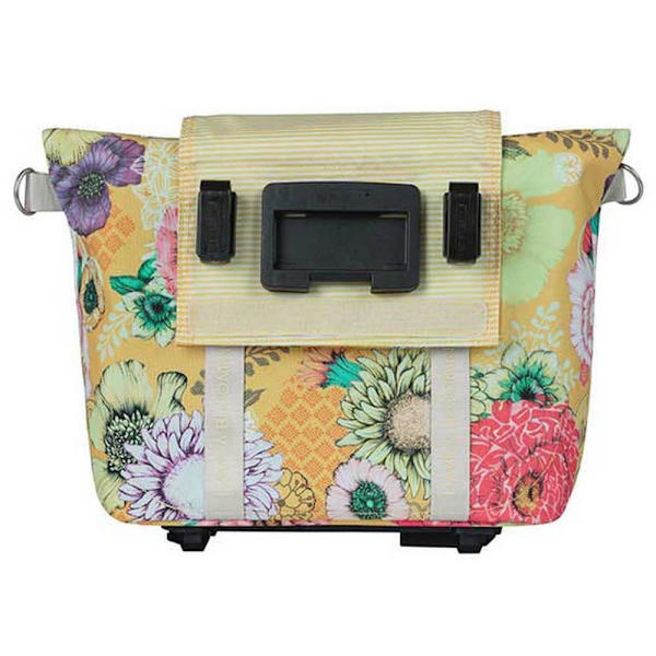 Basil Laukku Bloom Field Klickfix 11l Keltainen