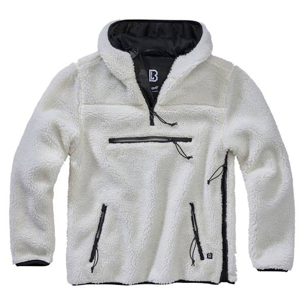 Brandit Teddy Worker Jakke Hvid 5XL Mand