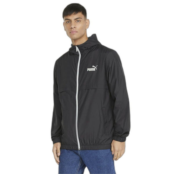 Puma Wp Jakke Essential Solid Sort M Mand