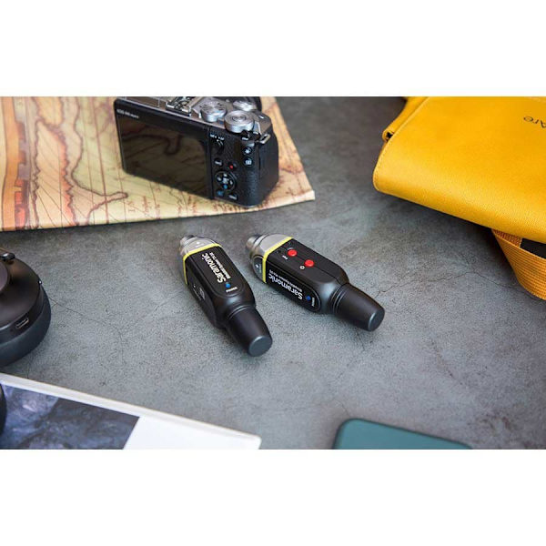 Saramonic Trådløst Videokamera Mikrofonsystem Blink 800 B1 Lavalier 5.8ghz Sort