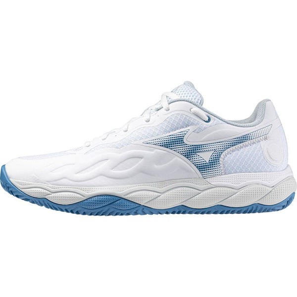 Mizuno Wave Enforce Court Cc Leraskor Vit EU 40 1/2 Kvinna