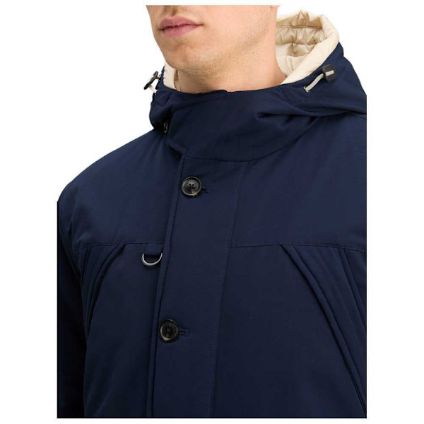 Scotch & Soda Heritage Water Repellent Jacka Blå L Man