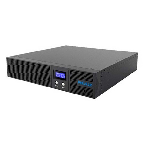 Phasak Ups Ph 7512 1260va Musta One Size / EU Plug