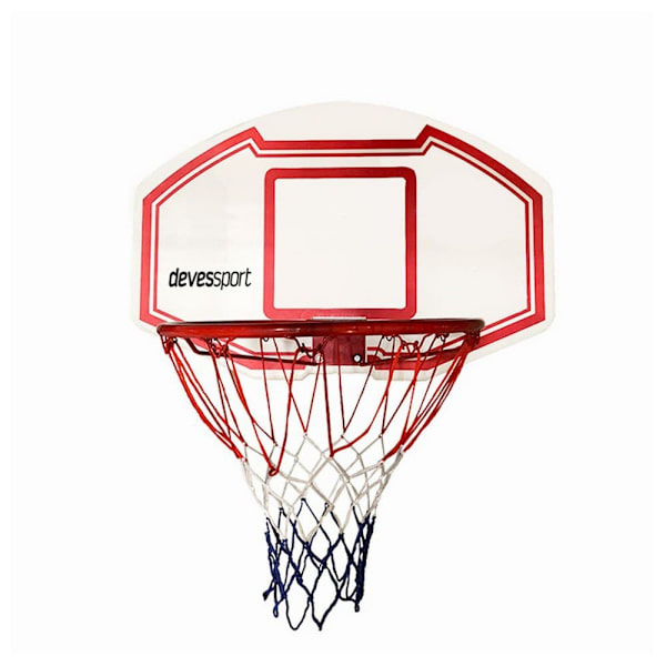 Devessport Vägg Basket Basket Röd