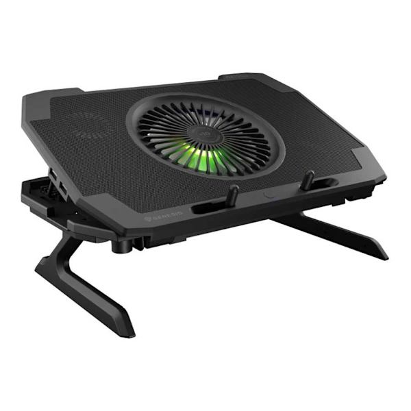 Genesis Bærbar Gaming Kølebase Oxid 850 Rgb 15.6-17.3´´ Søvfarvet Sort