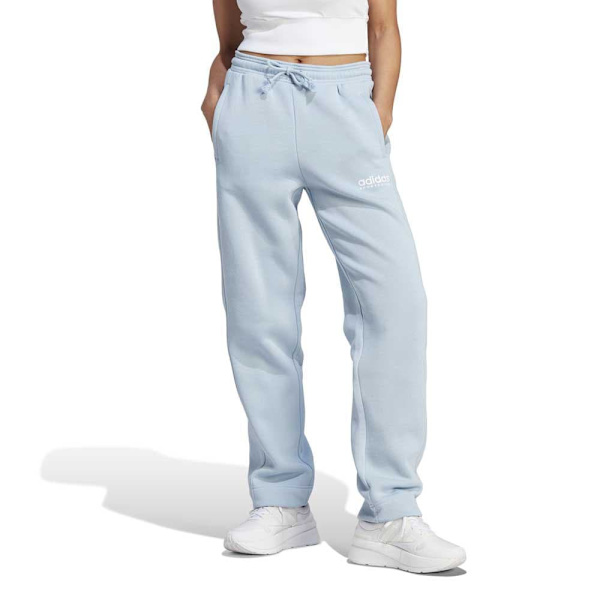 Adidas Byxor All Szn Fleece Graphic Joggers Blå M Kvinna