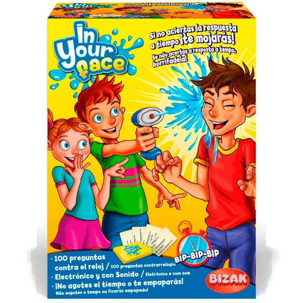Bizak In Your Face Monivärinen