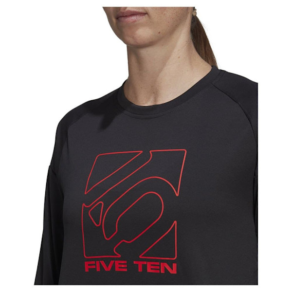 Five Ten Hg1299 T-shirt Med Lång ärm Svart L Kvinna